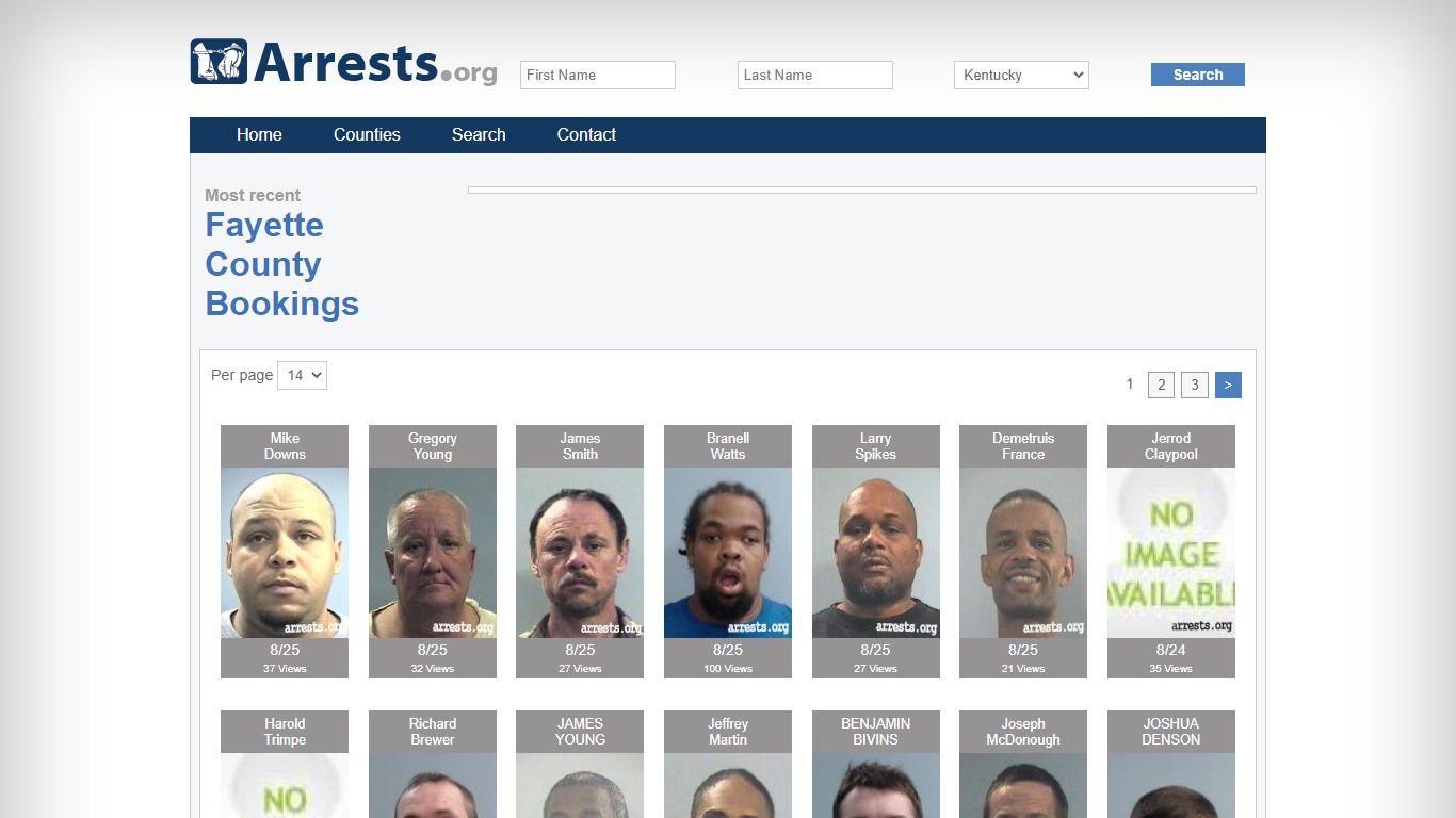 Fayette County Arrests and Inmate Search